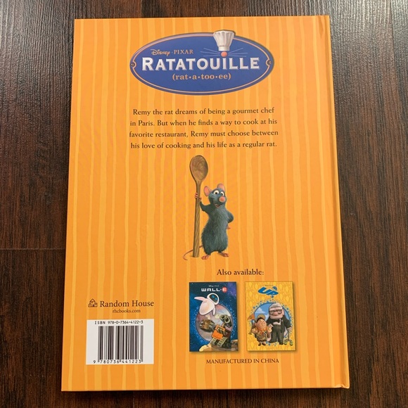 Disney Pixar Ratatouille Book - Picture 2 of 2